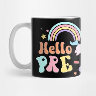 Pre K Unicorn Team Back To School Teacher Girl Boy Kid Mug